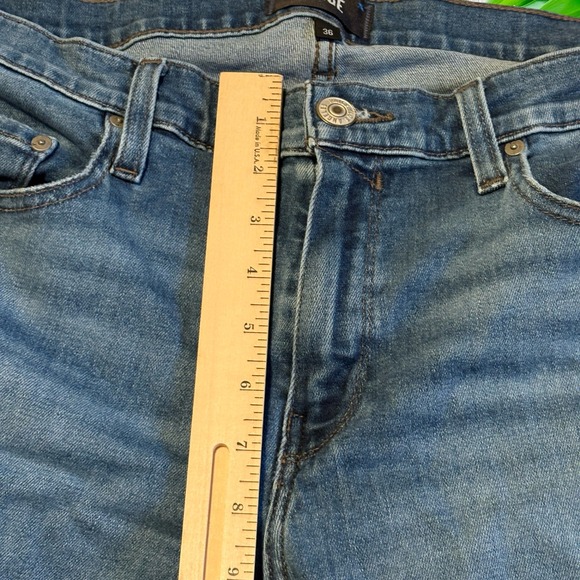 Paige Mens Croft Jeans Size 36 Blue Skinny Fit Denim Pants - Picture 6 of 10